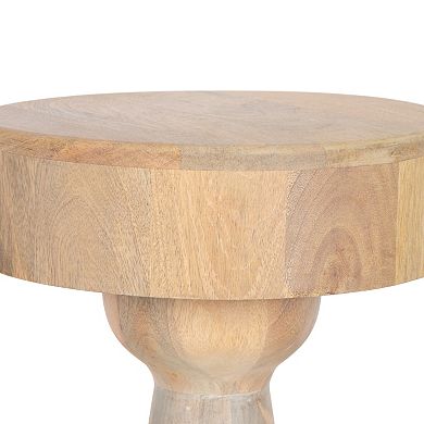 Solbrett Wood Side Table