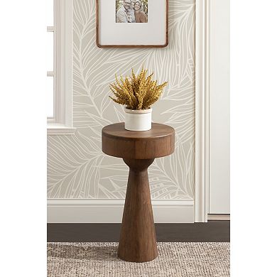 Solbrett Wood Side Table