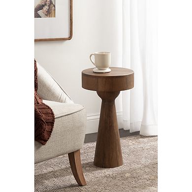 Solbrett Wood Side Table