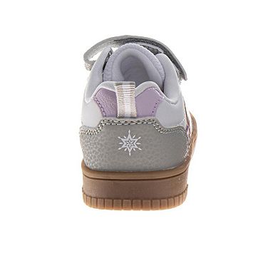 Disney Frozen Elsa Anna Girls' Glitter Athletic Running Sneakers (Toddler / Little Kid)