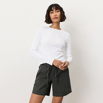 Perfect Rib Layering Long Sleeve Made with Organic Cotton