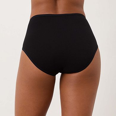 Everyday High Rise Brief 5-Pack Made with Organic Cotton