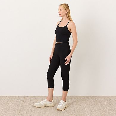 On The Go-To Cropped Legging Made With Organic Cotton