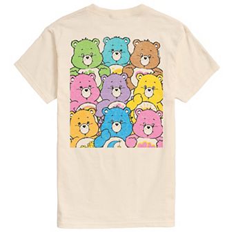 Big & Tall Care Bears Group Collage Graphic Tee