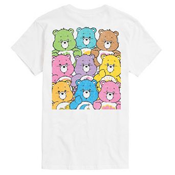 Big & Tall Care Bears Group Collage Graphic Tee