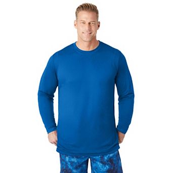 KingSize Men's Big & Tall Big And Tlong Sleeve Swim Top From