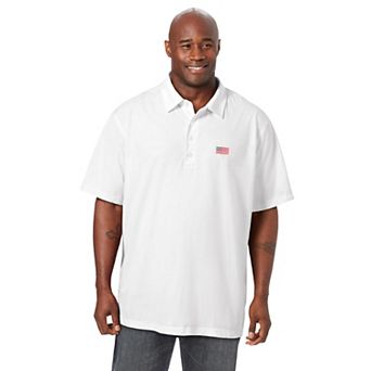 KingSize Men's Big & Tall Big And Tall Americana Polo From
