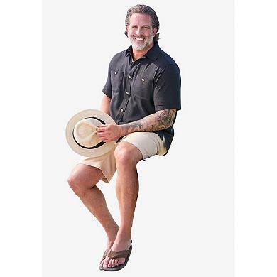 KingSize Men's Big & Tall Linen Shorts