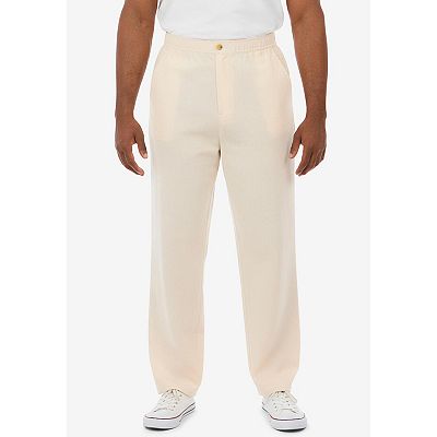 mens linen dress pants big and tall Washed Linen Harem Pants, Custom Made Flax Sarouel Homme, Big & Tall Men's Clothing