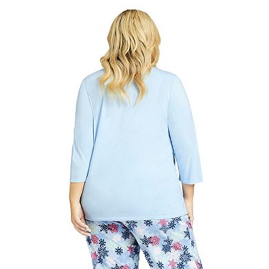 Avenue Women's Plus Size Cocktails Sleep Top