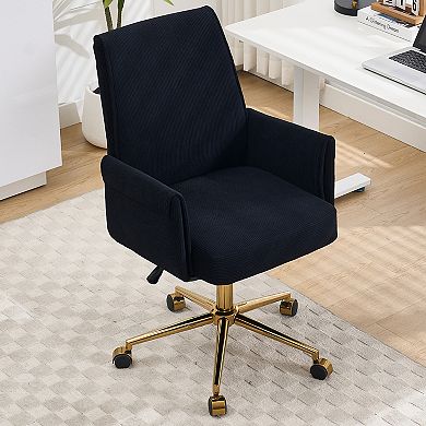 Merax High End Ergonomic Office Chair Metal Plated Base with Memory Foam Cushion