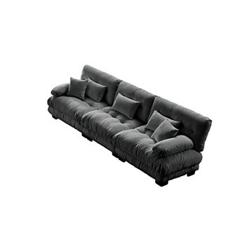 Merax 3Seater Sectional Sofa Modular Deep Seat Sofa Couch