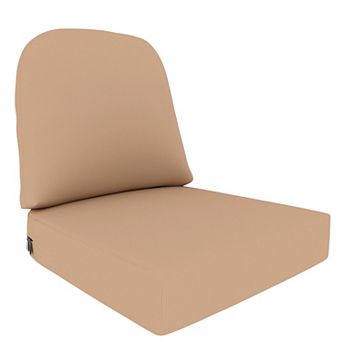 Covers&All 22"x 24" Outdoor Deep Seat Cushion Patio Furniture, UV & Tear - Resistant Seat & Back