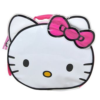 Hello Kitty Face Shaped Pink Lunch bag Insulated ages 3+