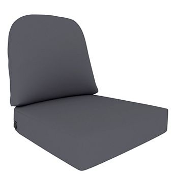 Covers&All 22"x 24" Outdoor Deep Seat Cushion Patio Furniture, UV & Tear - Resistant Seat & Back