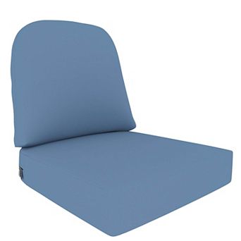 Covers&All 22"x 24" Outdoor Deep Seat Cushion Patio Furniture, UV & Tear - Resistant Seat & Back