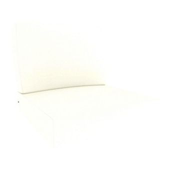 Covers&All Sunbrella 28.5"x 28.5" Outdoor Seat & Back Cushion Set, 5" Thick Foam Patio Cushions