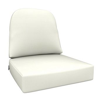 Covers&All Outdoor Sunbrella Deep Seat Cushion Set, Water, UV & Fade Resistant Seat & Back Cushions