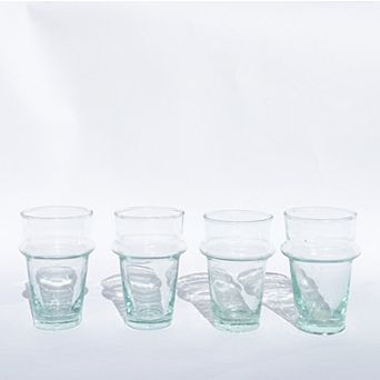 Beldi Recycled Glass Set of 4