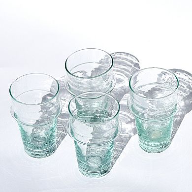 Beldi Recycled Glass Set of 4