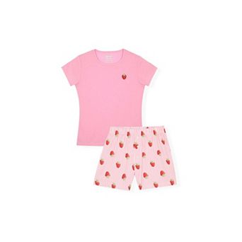 Sleep On It Girls Boxer Shorts PJ Set