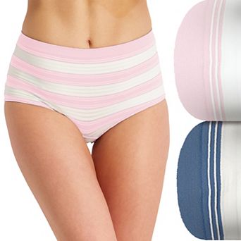 Juniors' SO® 2-Pack Striped Boyshort Panty SO72-120P2