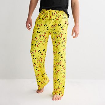 Men's Pokemon Pikachu Allover Pajama Pants