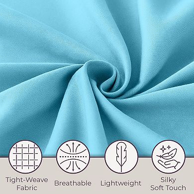 Lavish Home Wrinkle & Stain Resistant Brushed Microfiber Sheet Set with Shams