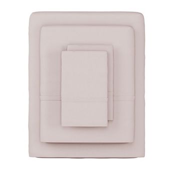 Lavish Home Wrinkle & Stain Resistant Brushed Microfiber Sheet Set with Shams