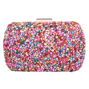 N by Nina All Over Rock Candy Minaudiere Bag