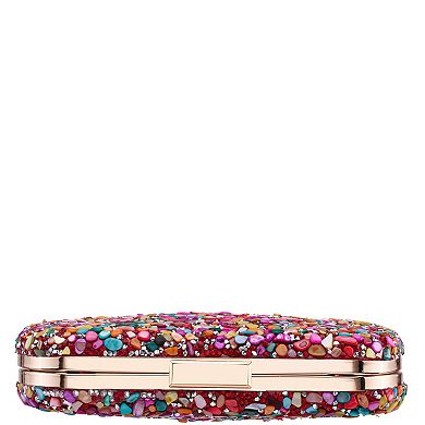 N by Nina All Over Rock Candy Minaudiere Bag