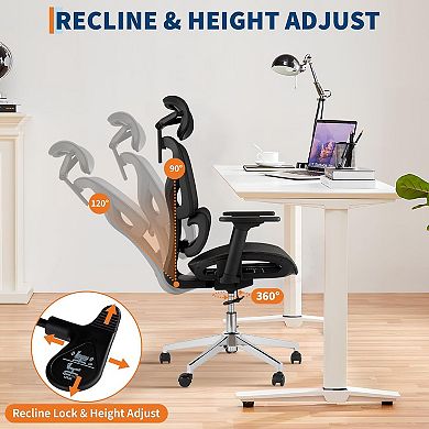 Ergonomic Office Chair,Computer High Back Mesh Gaming Seat,Managerial Executive Chair