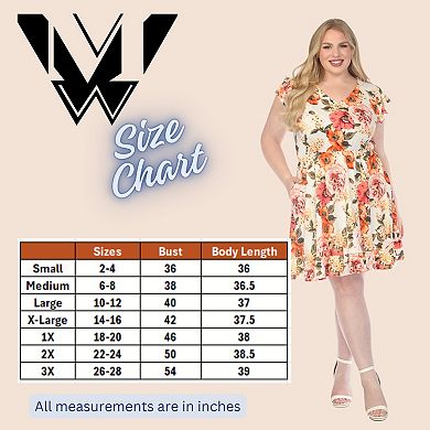 Women's V-Neck Empire Dress
