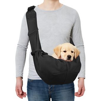 1 pc Pet Sling Carrier, Hand-Free Reversible Pet Sling Carrier, 31.5x23.62 Inch