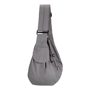1 pc Soft Canvas with Zipper Pocket Pet Crossbody Shoulder Bag, 35.43x27.56 Inch