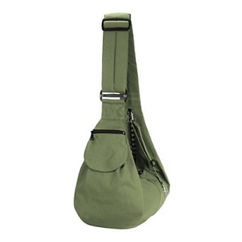 1 pc Soft Canvas with Zipper Pocket Pet Crossbody Shoulder Bag, 35.43x27.56 Inch