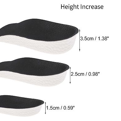 Height Increase Shoe Inserts One Size Fits All 1 Pair