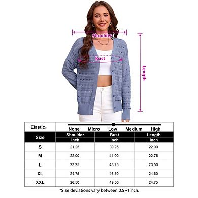 Womens Crochet Cardigan Sweater Kimonos Boho Solid Color Oversized Spring Open Front Outwear