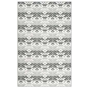 Contemporary Area Rug Machine Washable Low Pile Pet Friendly Foldable Carpet for Bathroom Entrance