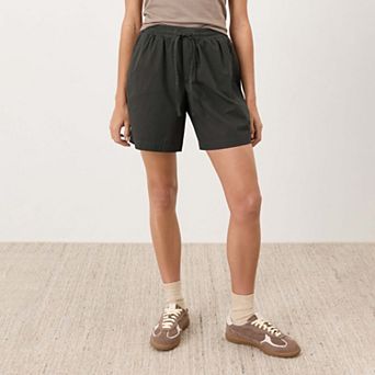 Organic Cotton Stretch Poplin Short