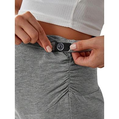 Women's High Waisted Pants Casual Stretchy Pants Maternity Trousers with Pockets