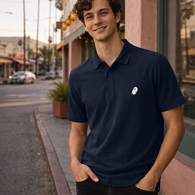 Dalix Ghost Midweight Short Sleeve Polo Shirt