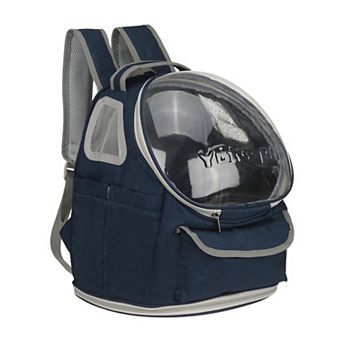 1 pc Portable Pet Backpack Carrier for Traveling, 13.39x11.02x16.54 Inch