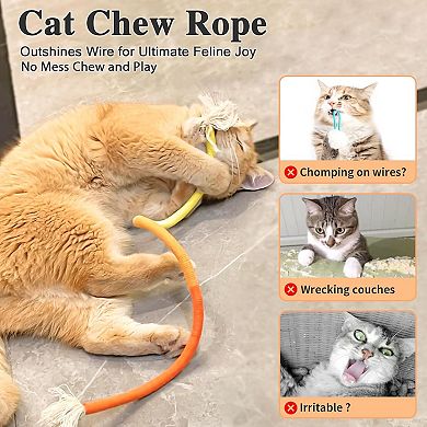 Refillable Catnip Chew Ropes