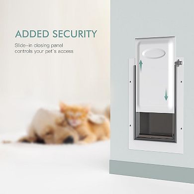 Metal Pet Door Closing Panel