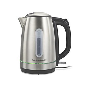 Hamilton Beach 1.7-Liter Electric Kettle with LED Light Ring