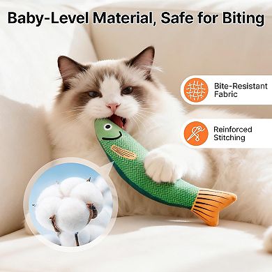 Soft Catnip Fish Toys