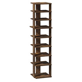 9 tier Vertical Free Standing Corner Shelf Display Rack