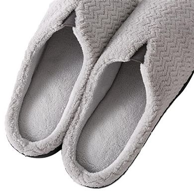 Roxoni Women's Winter Memory Foam Clog Slippers Soft, Cozy, and Comfortable House Slippers