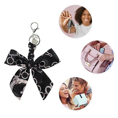 Fashion Bow-knot Scarf Handbag Charm 1 Pc